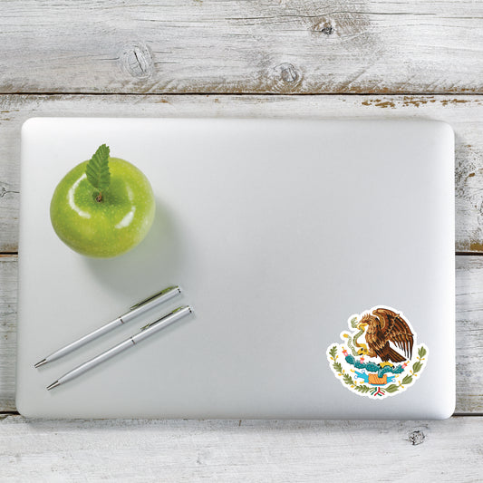 Mexico Flag Vinyl Decal Sticker for Car, Laptop, Tumbler and more # A018353-9.5" x 11.5"