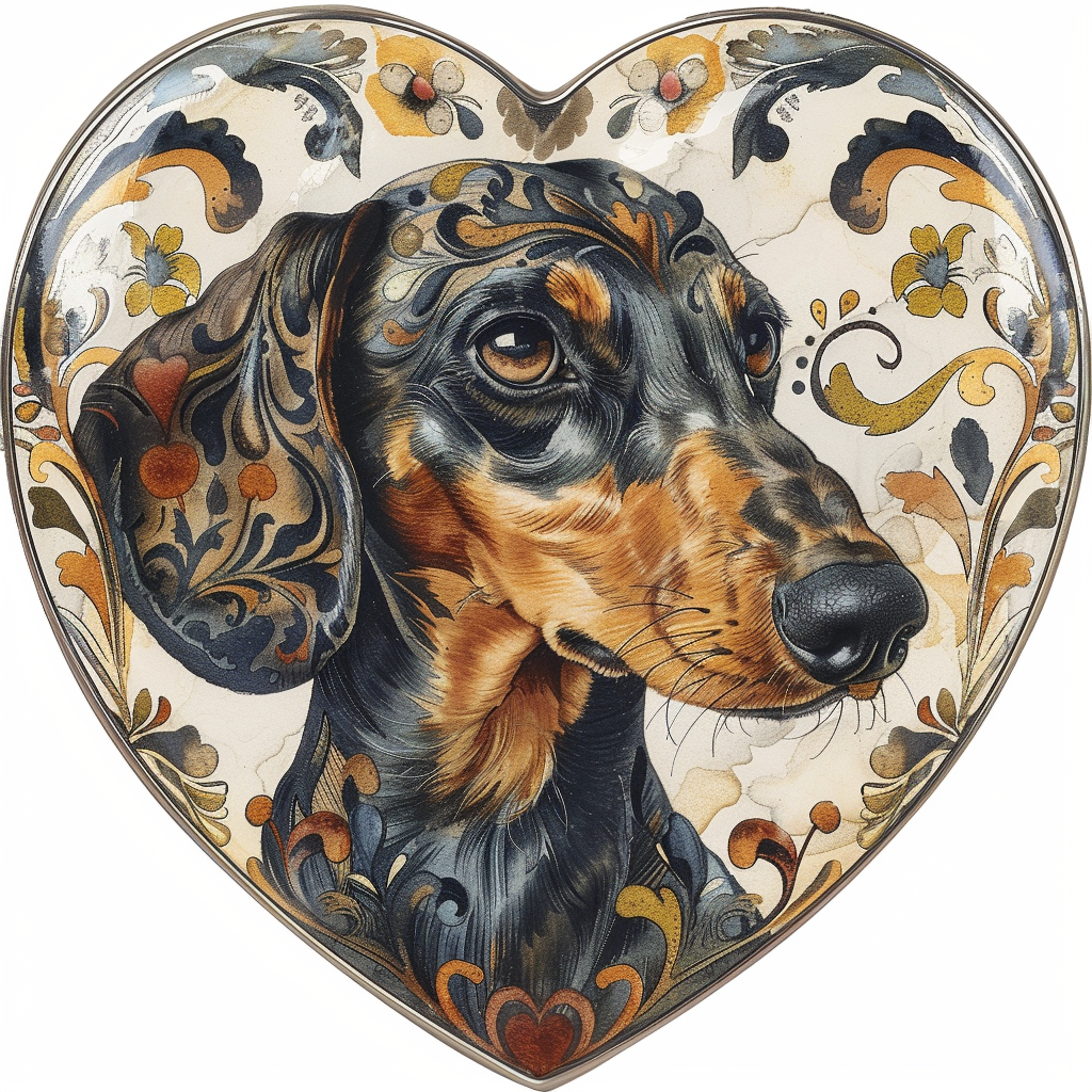 Dachshund Dog Vinyl Decal Sticker for Car, Laptop, Tumbler and more # F012792