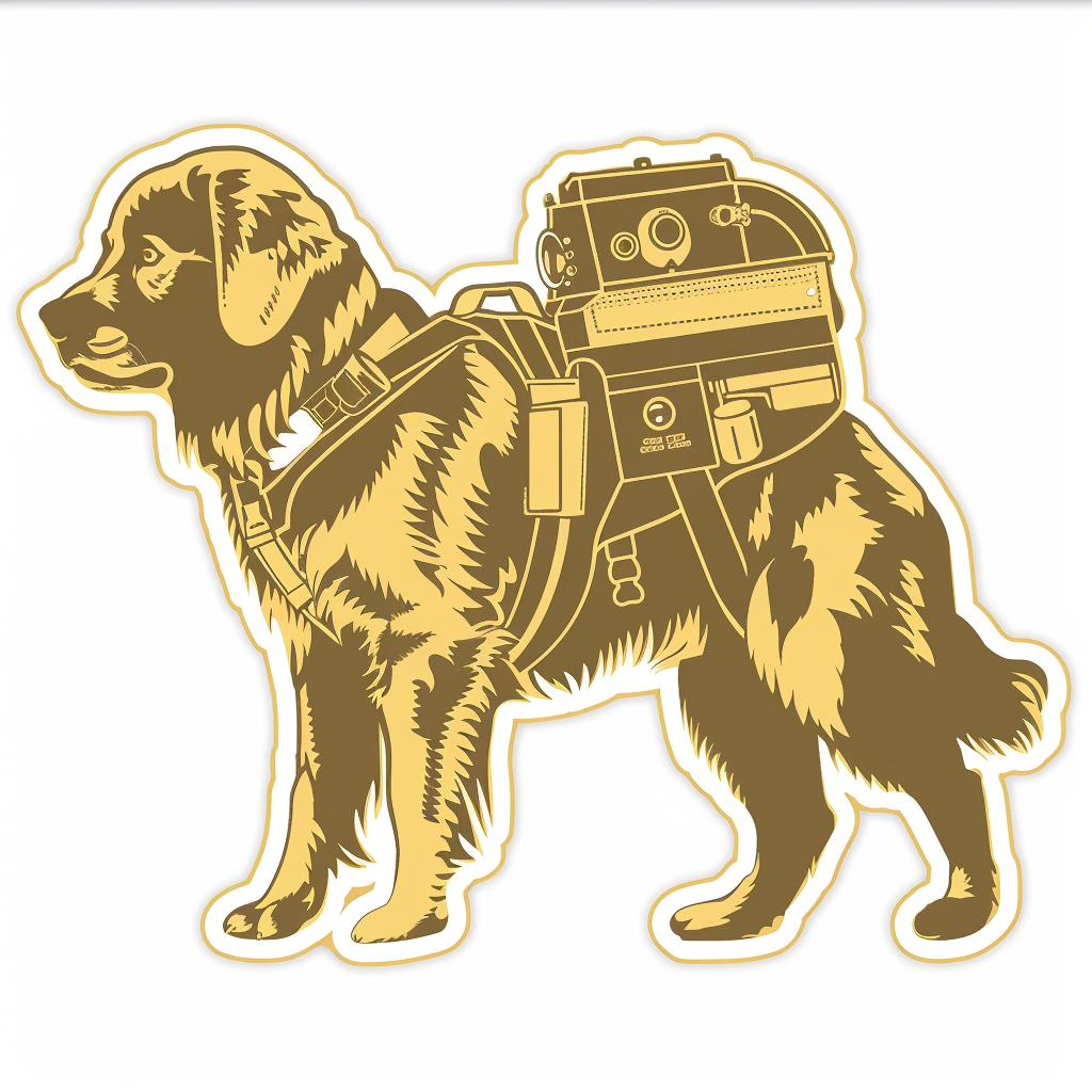 Golden Retriever Dog astronaut Vinyl Decal Sticker for Car, Laptop, Tumbler and more # F010528