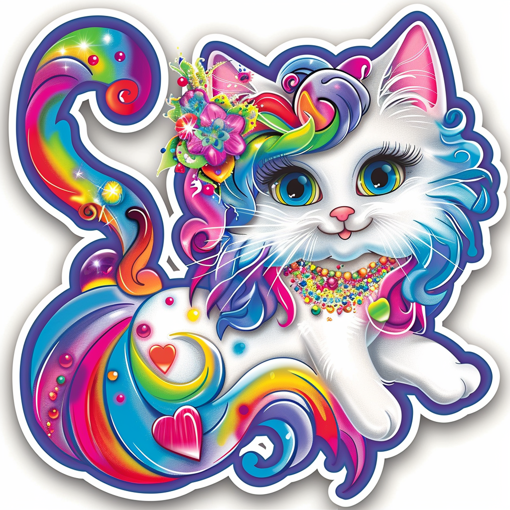 Heartcore Cat Ragdoll Vinyl Decal Sticker for Car, Laptop, Tumbler and more # F07962