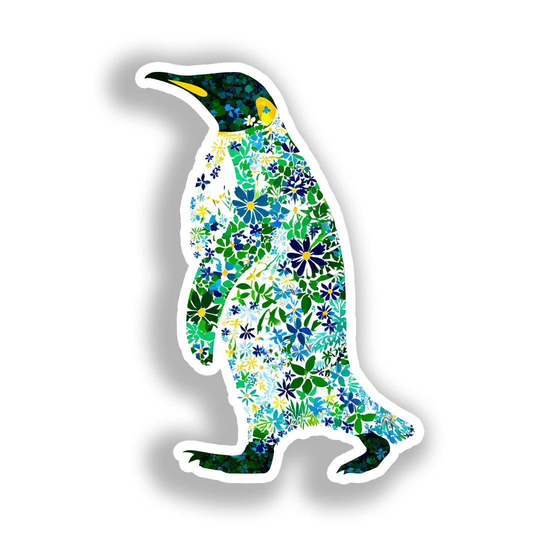 Penguin Vinyl Decal Sticker for Car, Laptop, Tumbler and more # A018474-4" x 4"