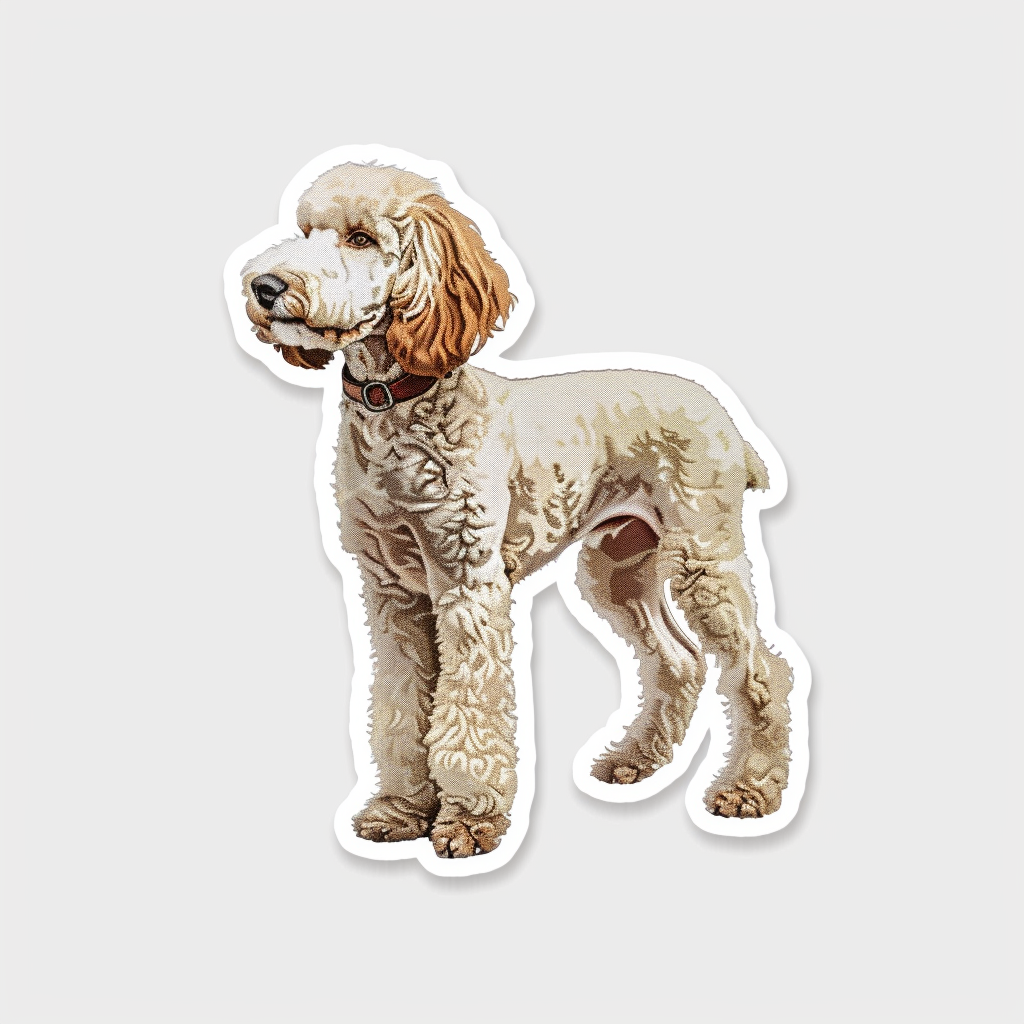Poodle Dog Vinyl Decal Sticker for Car, Laptop, Tumbler and more # F07523