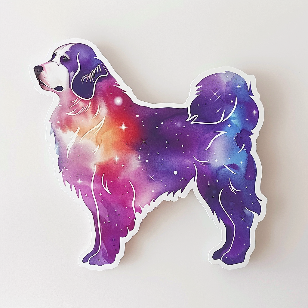 Great Pyrenees dog  Vinyl Decal Sticker for Car, Laptop, Tumbler and more # F023512
