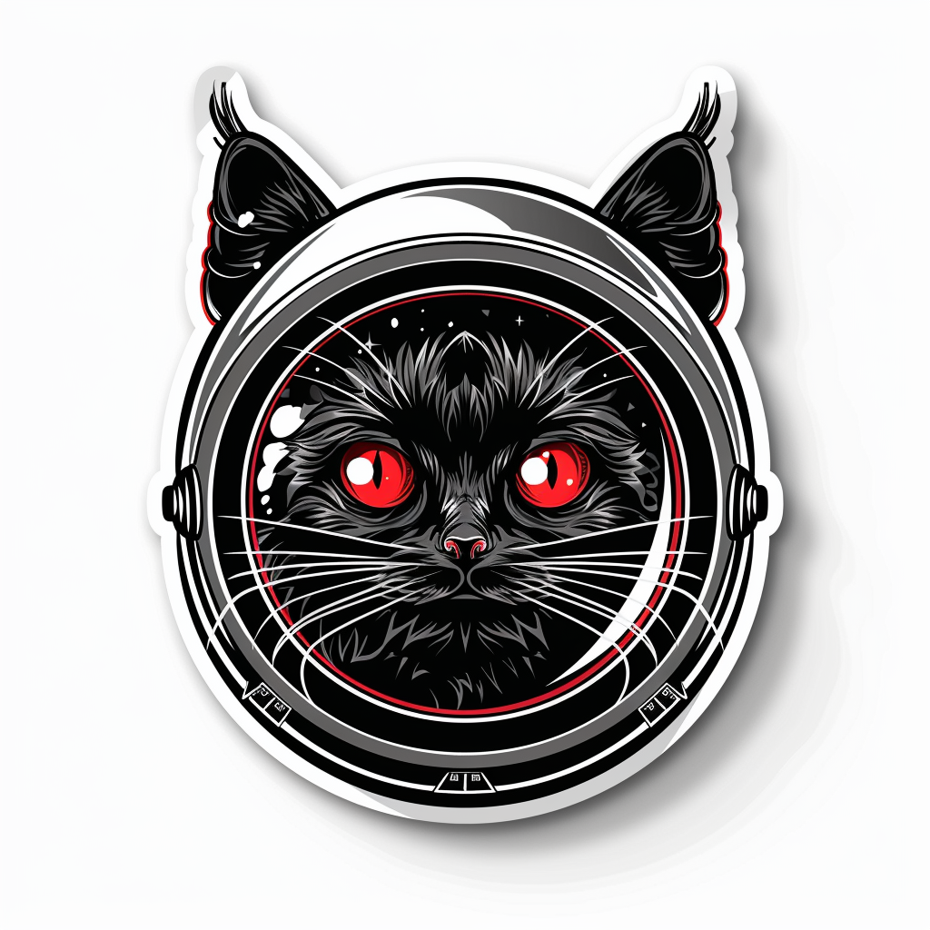 Adorable Turkish Angora Cat Vinyl Decal Sticker for Car, Laptop, Tumbler and more # F020863-4" x 4"