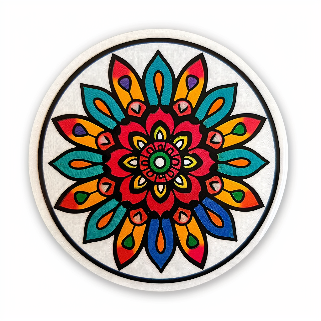 Mandala Vinyl Decal Sticker for Car, Laptop, Tumbler and more # F08107