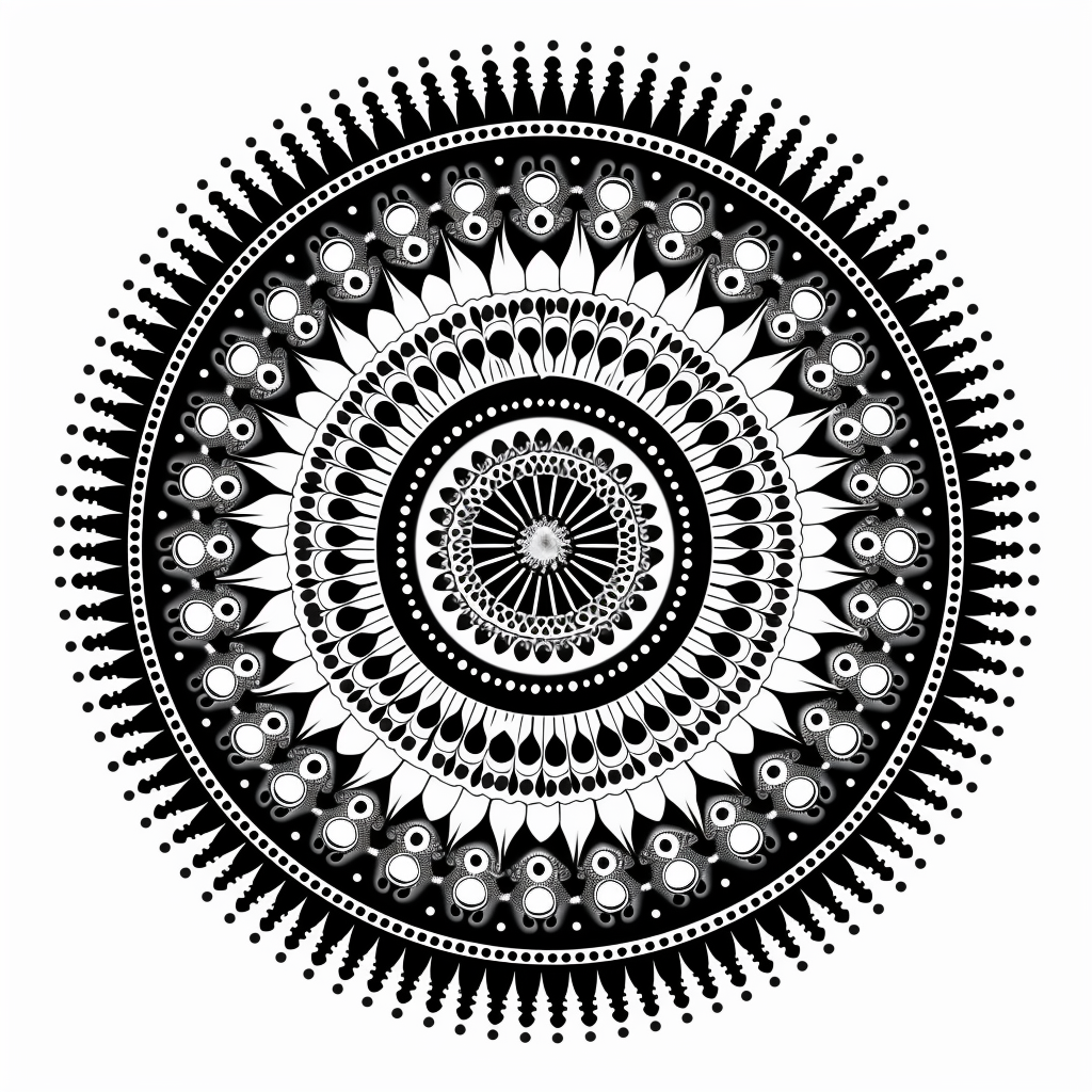Mandala Vinyl Decal Sticker for Car, Laptop, Tumbler and more # F08208