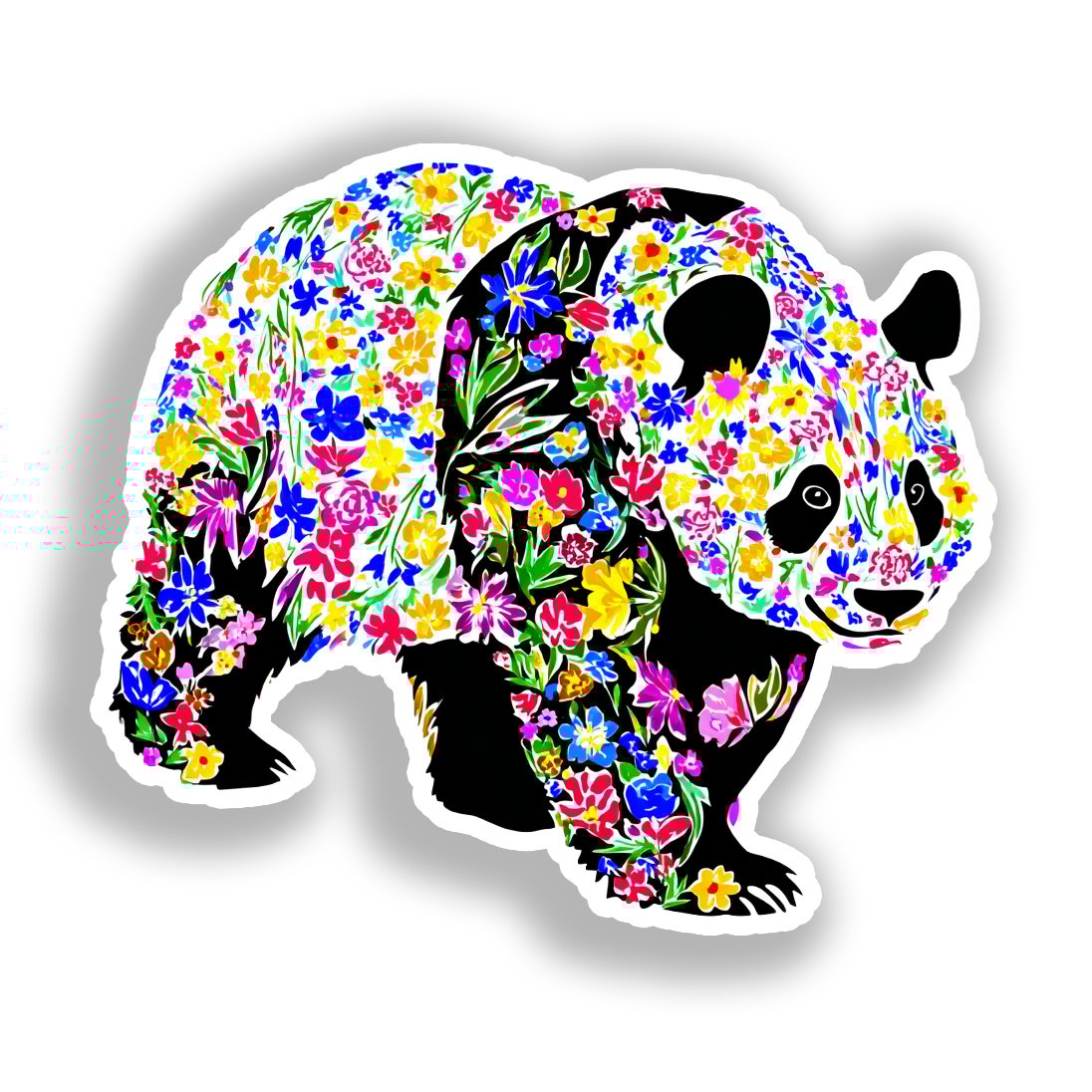 Panda Vinyl Decal Sticker for Car, Laptop, Tumbler and more # A019064-4" x 4"