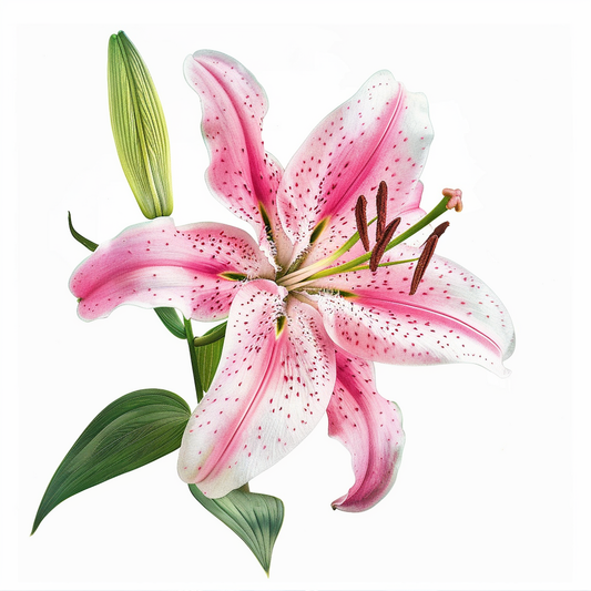 Lily flower majestic Expressive surreal Vinyl Decal Sticker for Car, Laptop, Tumbler and more # F023323