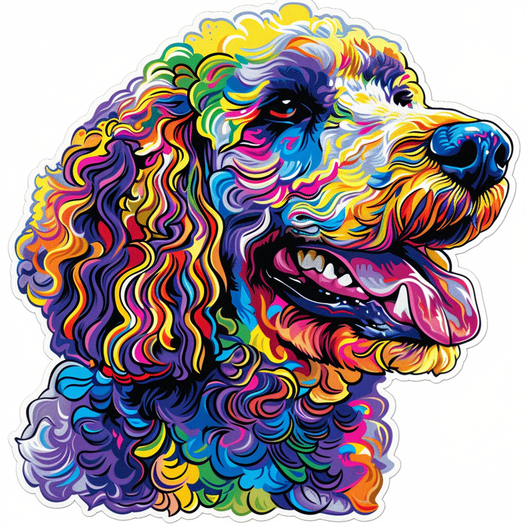 Poodle Dog Vinyl Decal Sticker for Car, Laptop, Tumbler and more # F012628