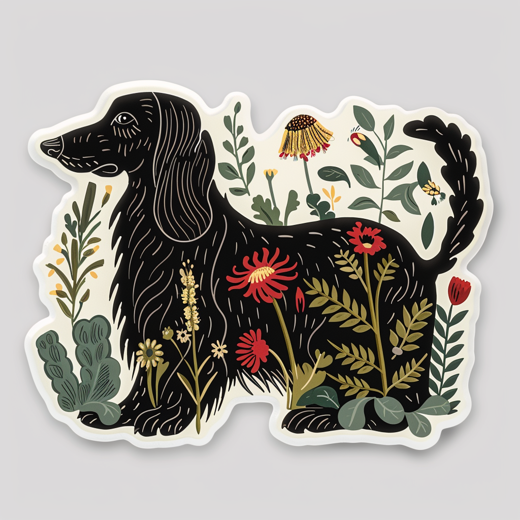 Dachshund Dog Vinyl Decal Sticker for Car, Laptop, Tumbler and more # F012687