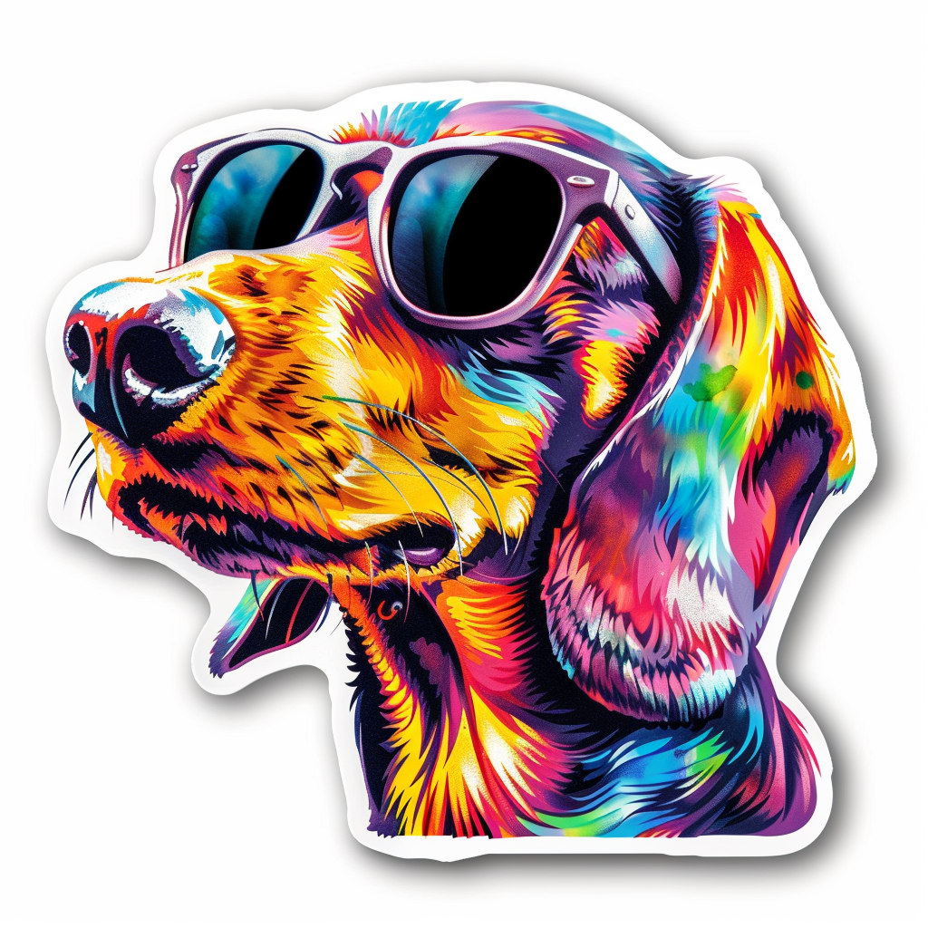 Dachshund Dog Vinyl Decal Sticker for Car, Laptop, Tumbler and more # F013021