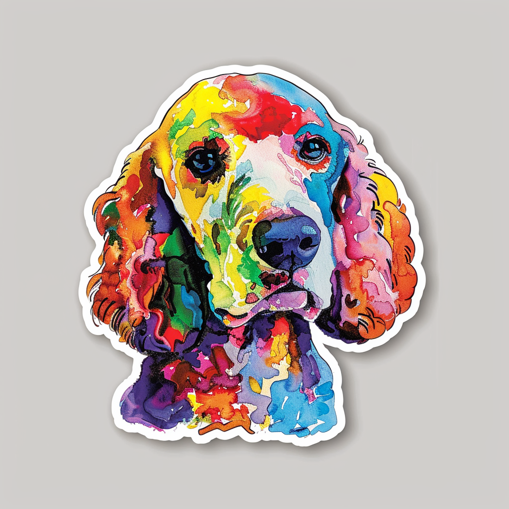 Poodle Dog Vinyl Decal Sticker for Car, Laptop, Tumbler and more # F012666