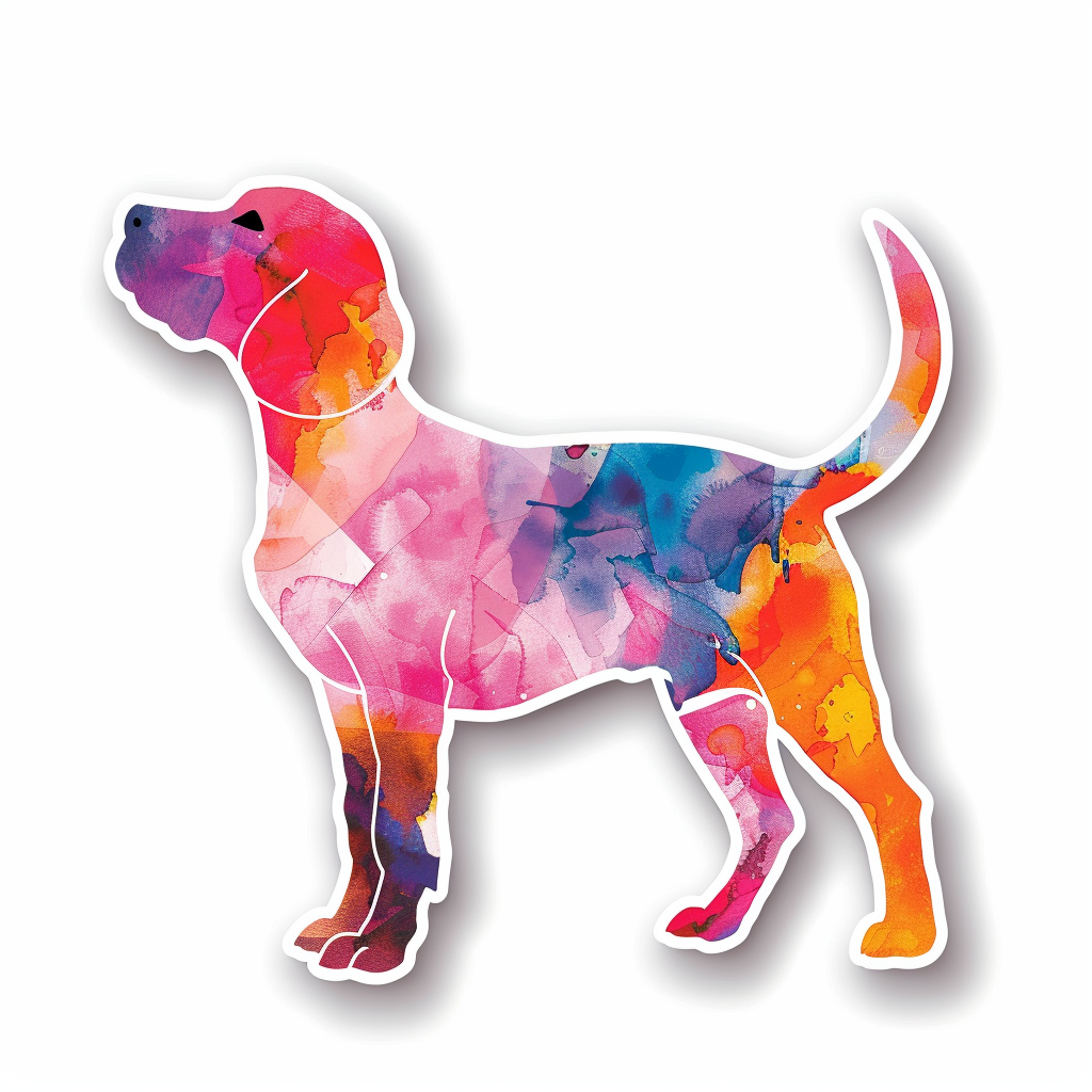 Beagle dog Vinyl Decal Sticker for Car, Laptop, Tumbler and more # F012152