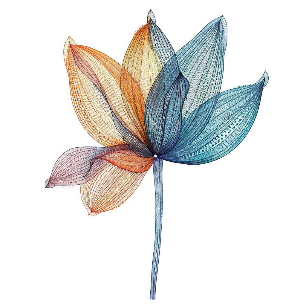 Sticker of a Tulip flower Vinyl Decal Sticker for Car, Laptop, Tumbler and more # F023449