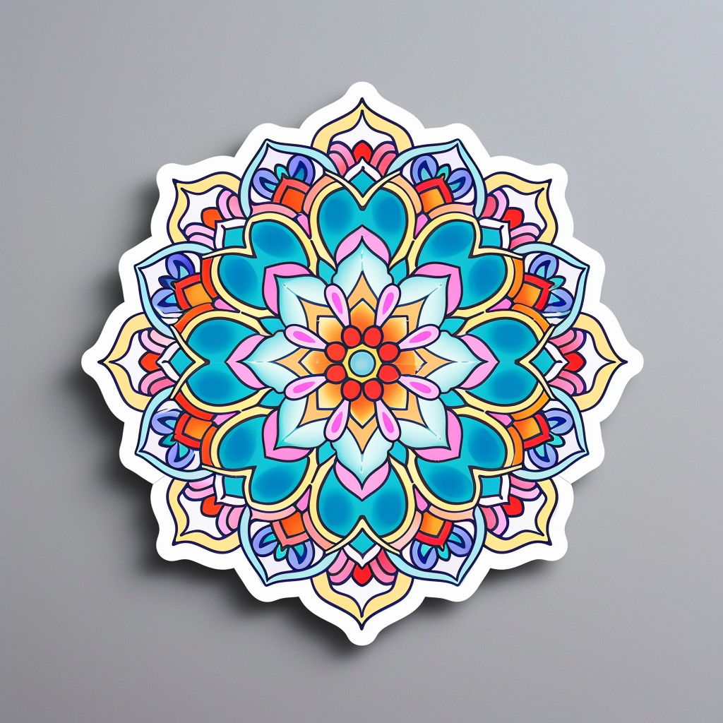 Mandala Vinyl Decal Sticker for Car, Laptop, Tumbler and more # F08091