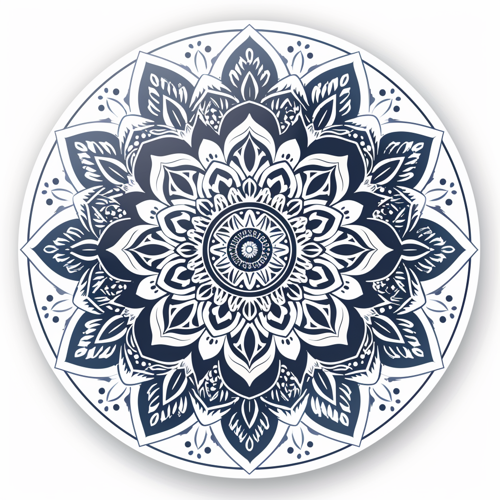 Mandala Vinyl Decal Sticker for Car, Laptop, Tumbler and more # F08153