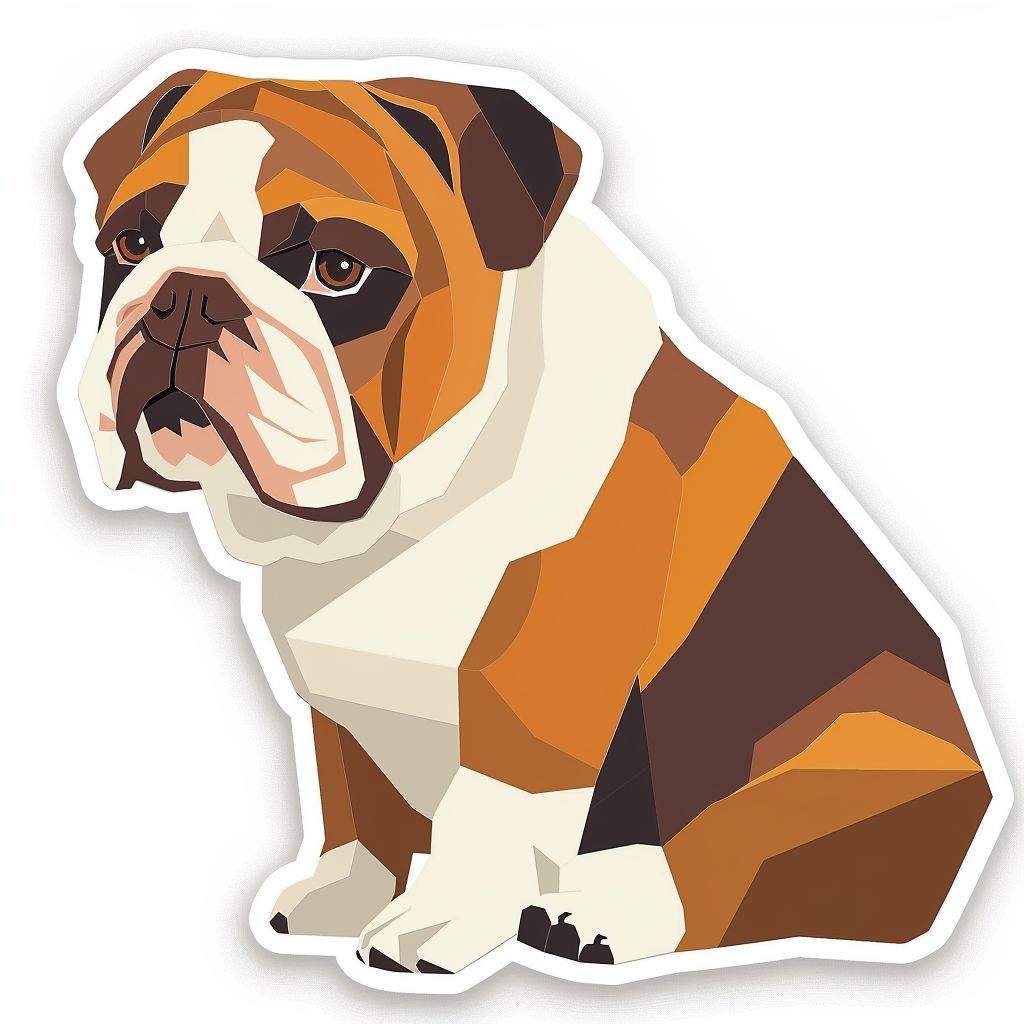 Bulldog Dog Vinyl Decal Sticker for Car, Laptop, Tumbler and more # F07427