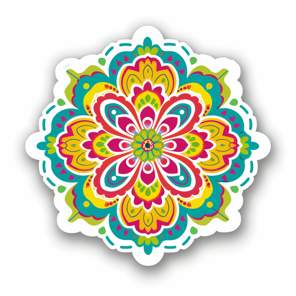 Mandala Vinyl Decal Sticker for Car, Laptop, Tumbler and more # F08177