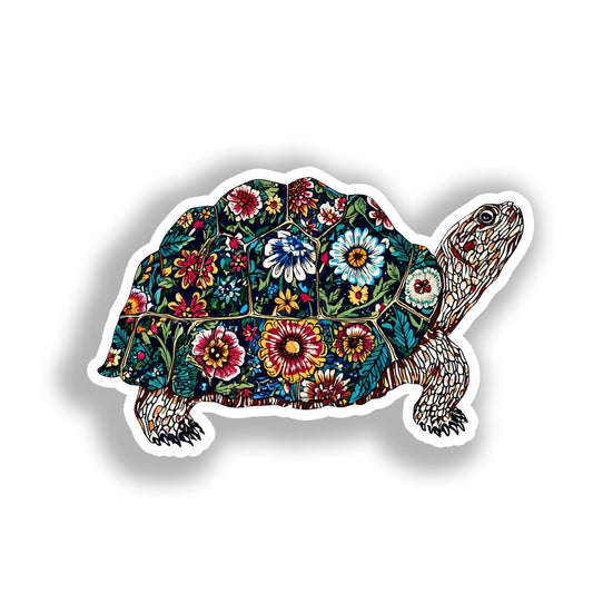 Turtle Vinyl Decal Sticker for Car, Laptop, Tumbler and more # A018404-4" x 4"