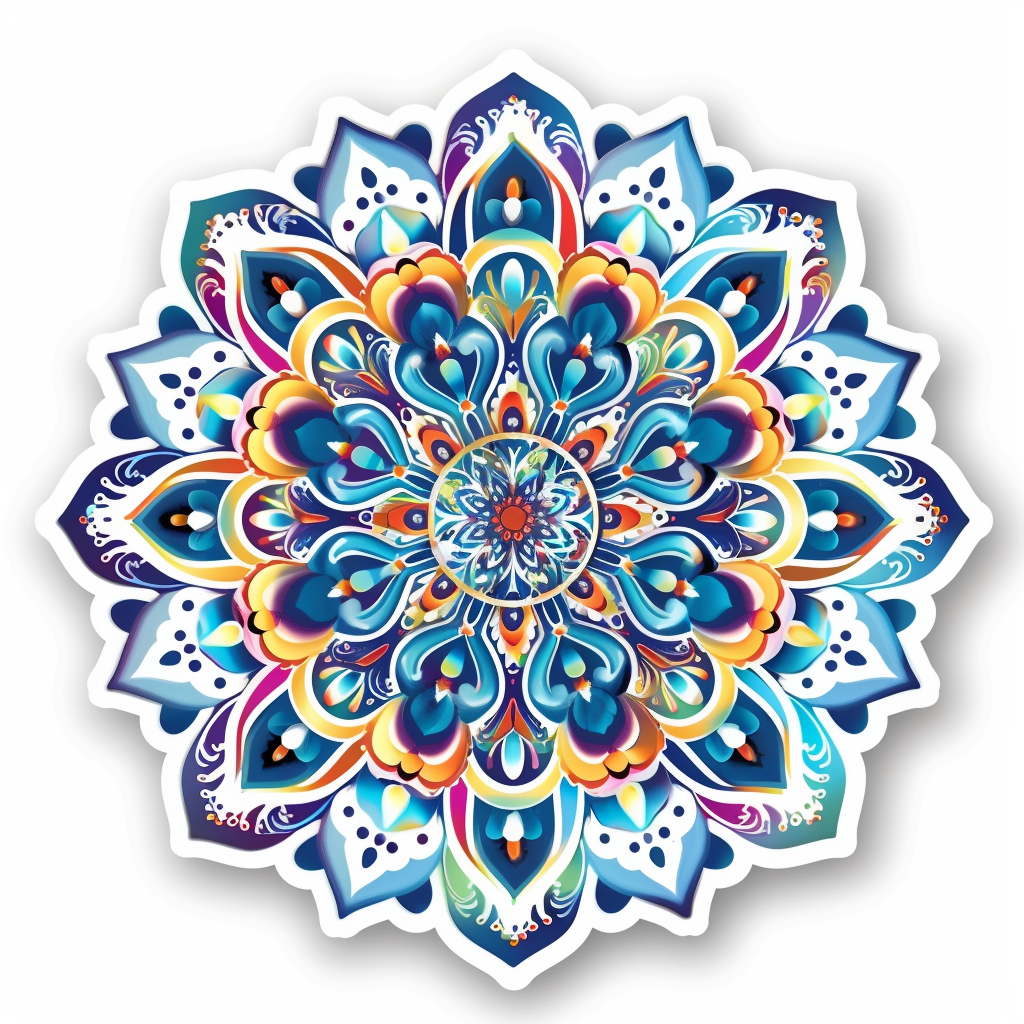 Mandala Vinyl Decal Sticker for Car, Laptop, Tumbler and more # F08149