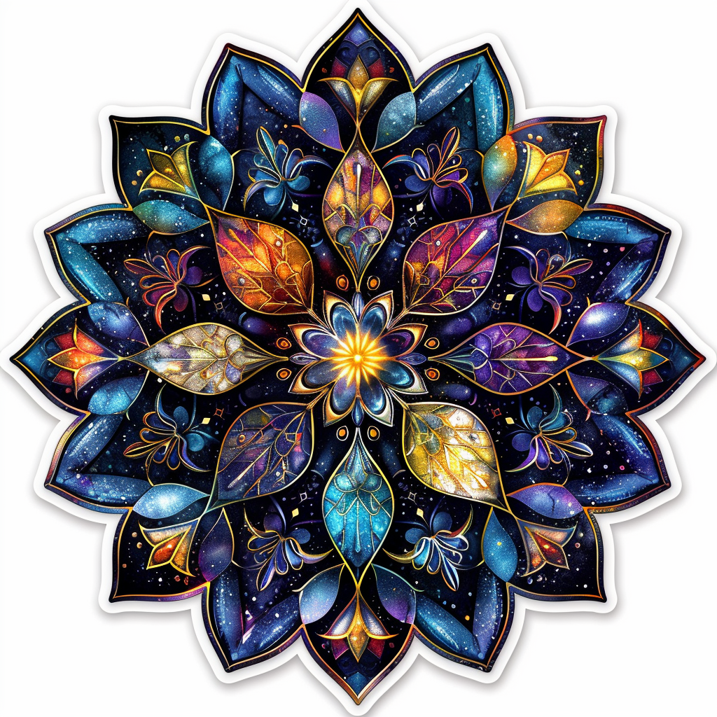 Mandala Vinyl Decal Sticker for Car, Laptop, Tumbler and more # F08185