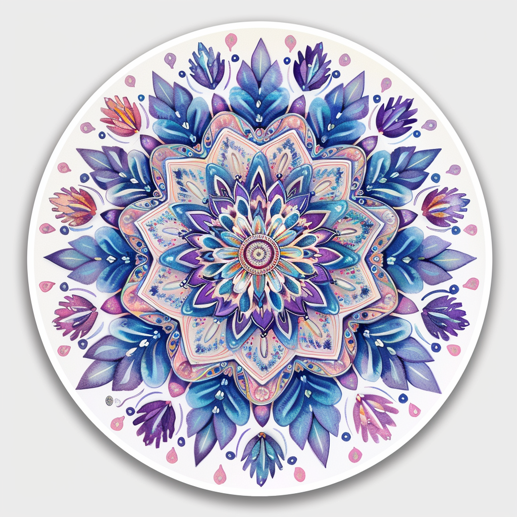 Mandala Vinyl Decal Sticker for Car, Laptop, Tumbler and more # F08108