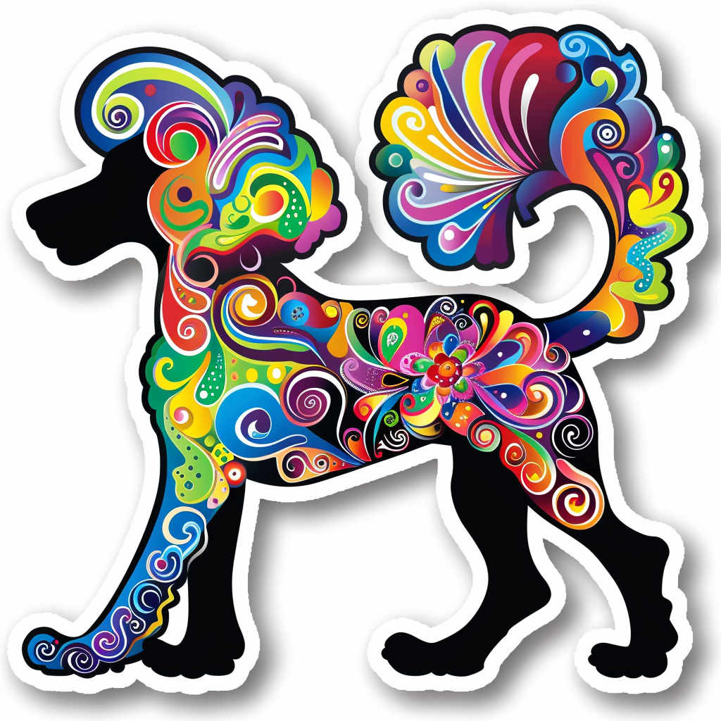 Poodle Dog Vinyl Decal Sticker for Car, Laptop, Tumbler and more # F012661