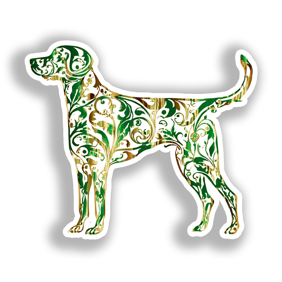 Rottweiler Dog Vinyl Decal Sticker for Car, Laptop, Tumbler and more # A017959-4" x 4"