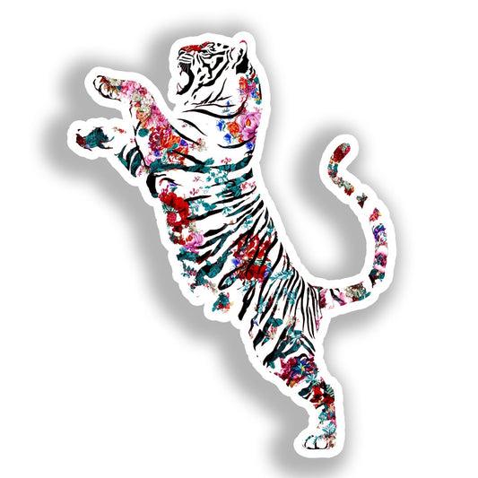 Tiger   Vinyl Decal Sticker for Car, Laptop, Tumbler and more # A018418-4" x 4"