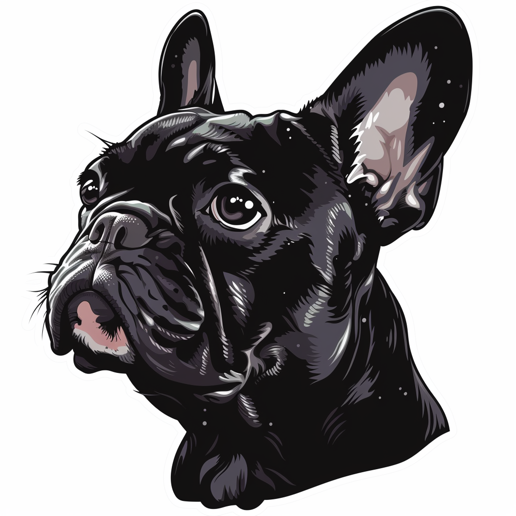 French Bulldog Vinyl Decal Sticker for Car, Laptop, Tumbler and more # F07297
