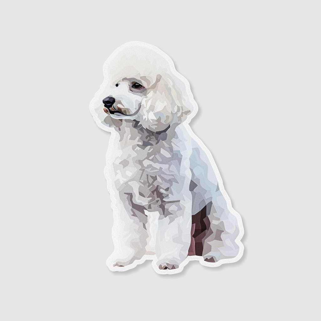 Poodle Dog Vinyl Decal Sticker for Car, Laptop, Tumbler and more # F07180