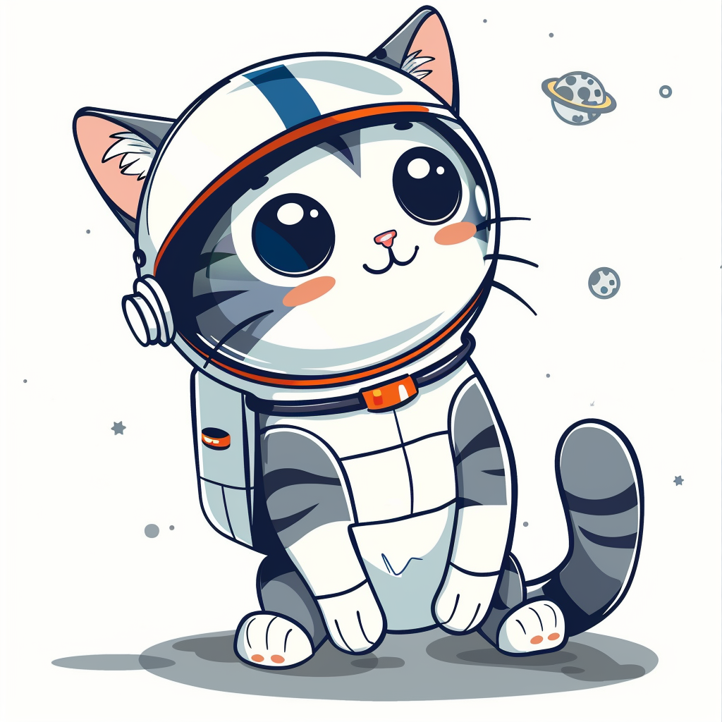 Cute and Adorable American Shorthair Expressive surreal Vinyl Decal Sticker for Car, Laptop, Tumbler and more # F018766