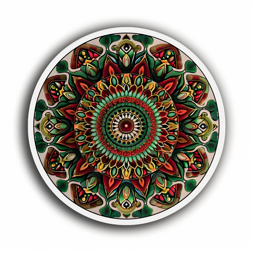 Mandala Vinyl Decal Sticker for Car, Laptop, Tumbler and more # F08276