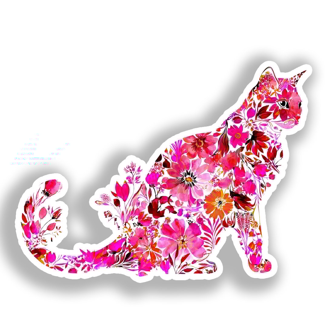 Egyptian Mau Cat Vinyl Decal Sticker for Car, Laptop, Tumbler and more # A019649-4" x 4"