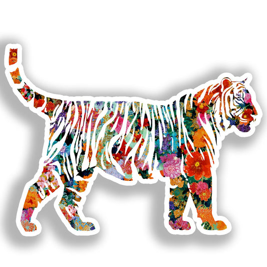 Tiger   Vinyl Decal Sticker for Car, Laptop, Tumbler and more # A018379-4" x 4"