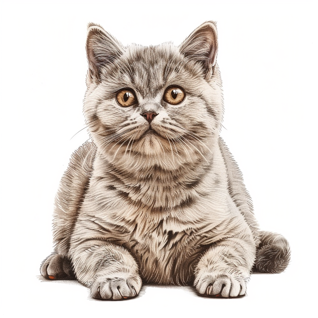 British Shorthair cat Vinyl Decal Sticker for Car, Laptop, Tumbler and more # F07847