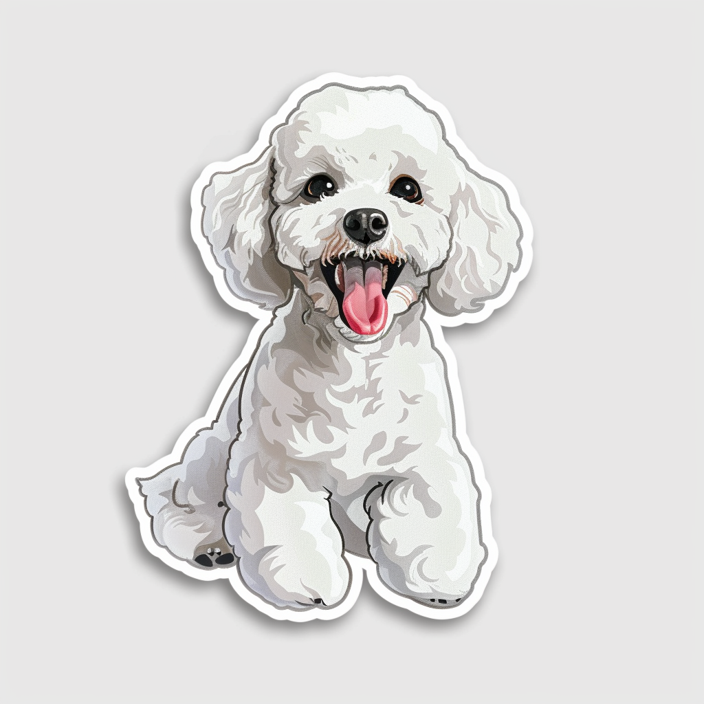 Poodle Dog Vinyl Decal Sticker for Car, Laptop, Tumbler and more # F07425
