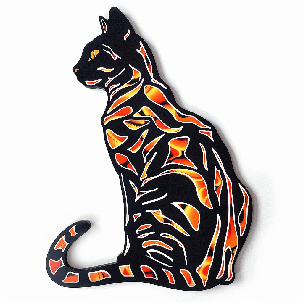Bengal cat Vinyl Decal Sticker for Car, Laptop, Tumbler and more # F07882