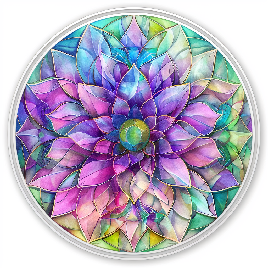 Mandala Vinyl Decal Sticker for Car, Laptop, Tumbler and more # F08088