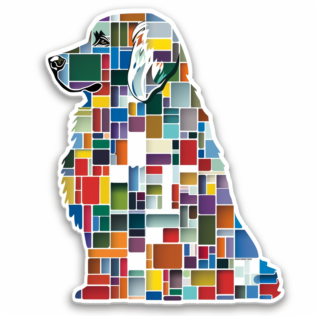 Great Pyrenees dog Vinyl Decal Sticker for Car, Laptop, Tumbler and more # F023558