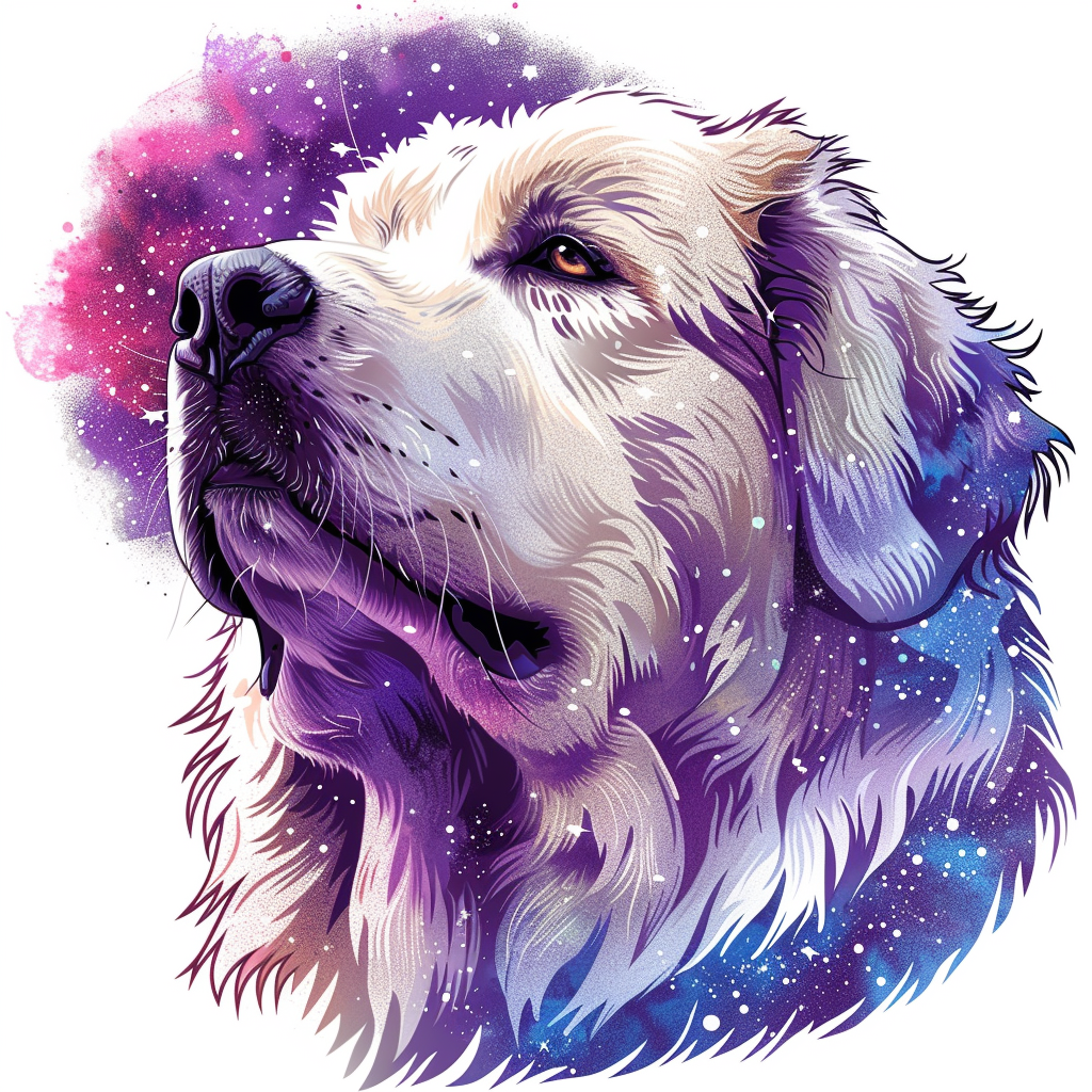 Great Pyrenees dog  Vinyl Decal Sticker for Car, Laptop, Tumbler and more # F023501