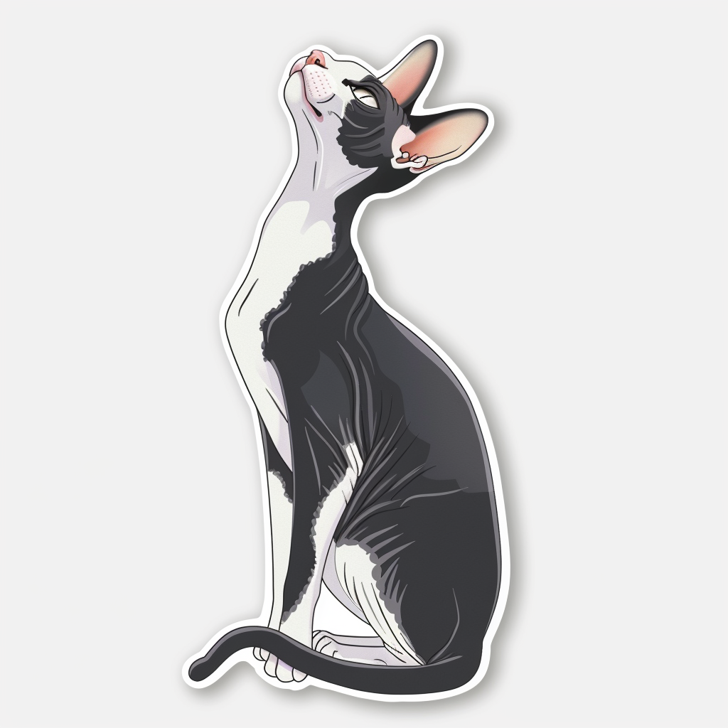 Scottish Fold cat Vinyl Decal Sticker for Car, Laptop, Tumbler and more # F07923