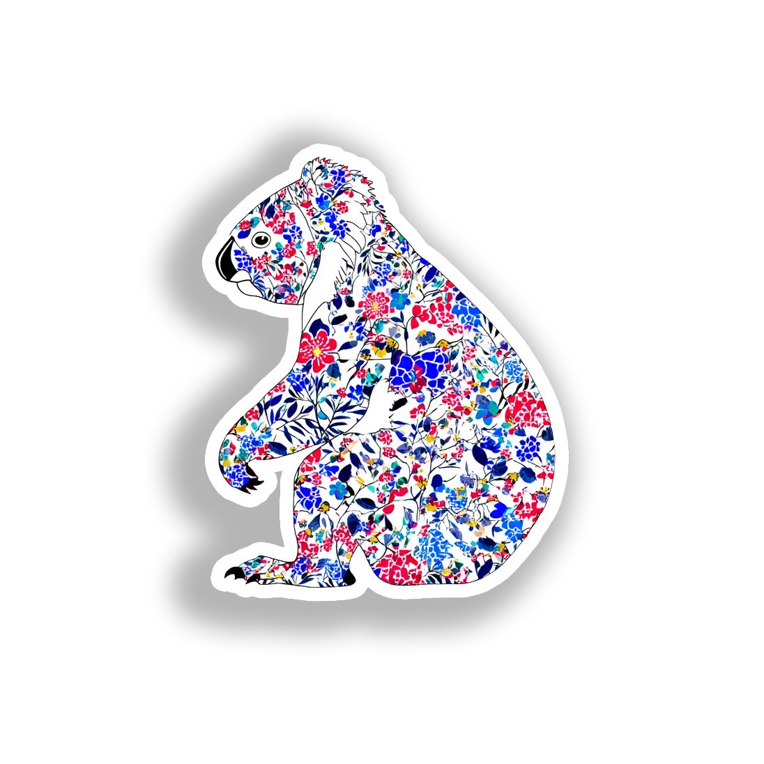 Koala Vinyl Decal Sticker for Car, Laptop, Tumbler and more # A018507-4" x 4"