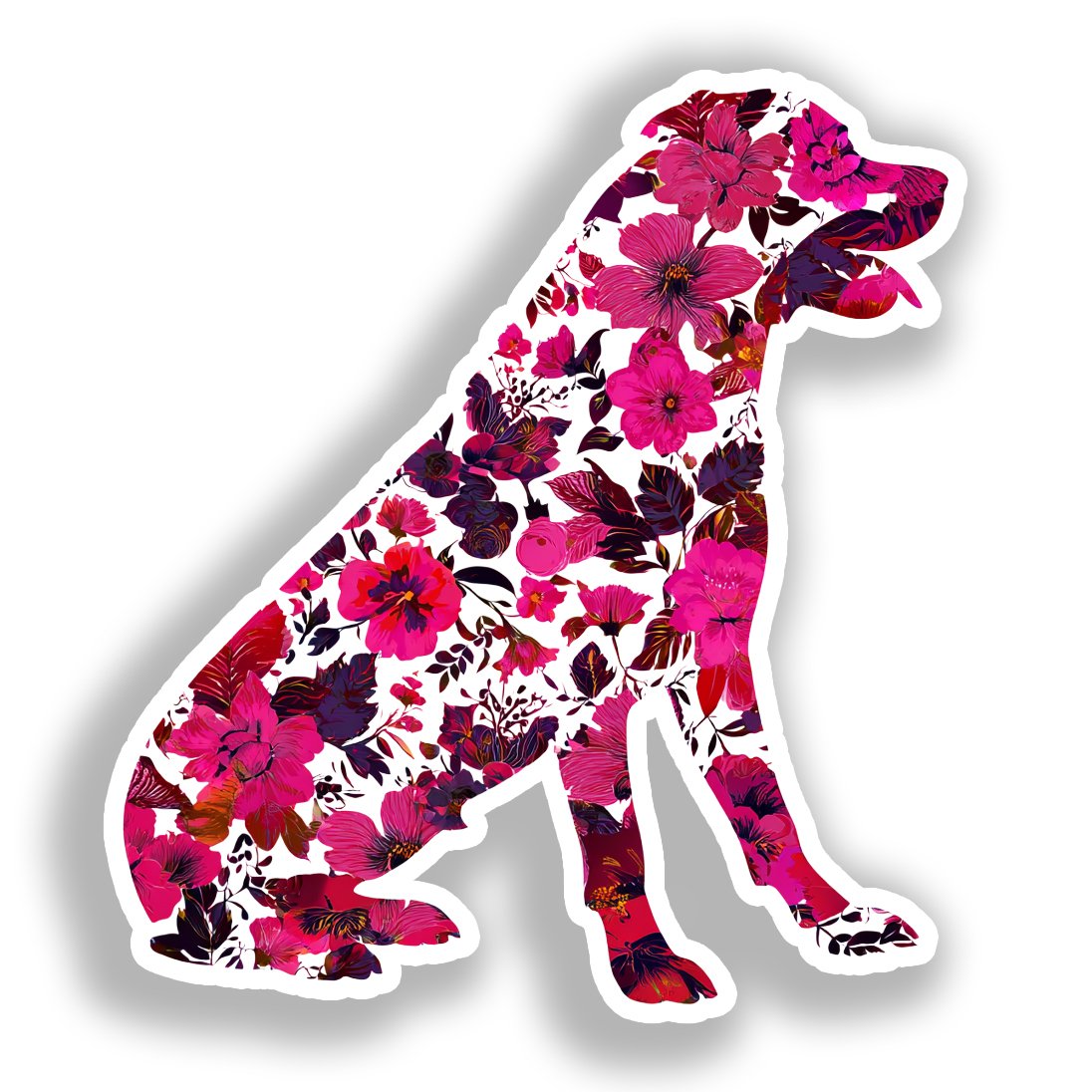 Rottweiler Dog Vinyl Decal Sticker for Car, Laptop, Tumbler and more # A018158-4" x 4"
