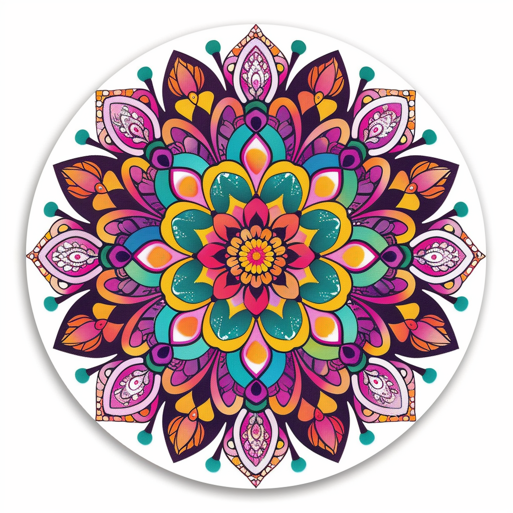 Mandala Vinyl Decal Sticker for Car, Laptop, Tumbler and more # F08178