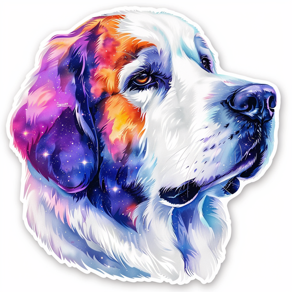 Great Pyrenees dog Vinyl Decal Sticker for Car, Laptop, Tumbler and more # F023506