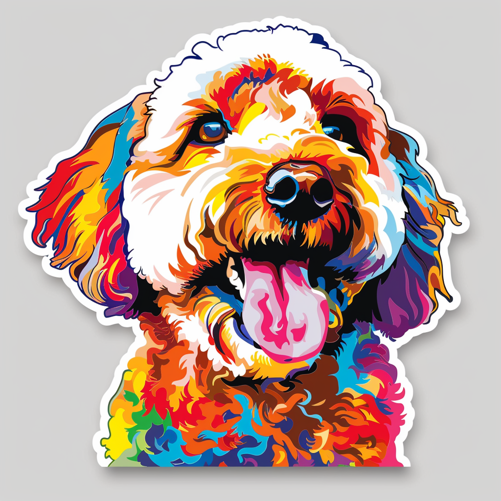 Poodle Dog Vinyl Decal Sticker for Car, Laptop, Tumbler and more # F012533