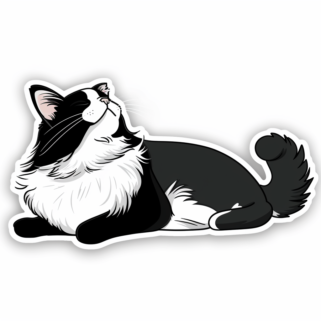 Ragdoll Cat Vinyl Decal Sticker for Car, Laptop, Tumbler and more # F010221