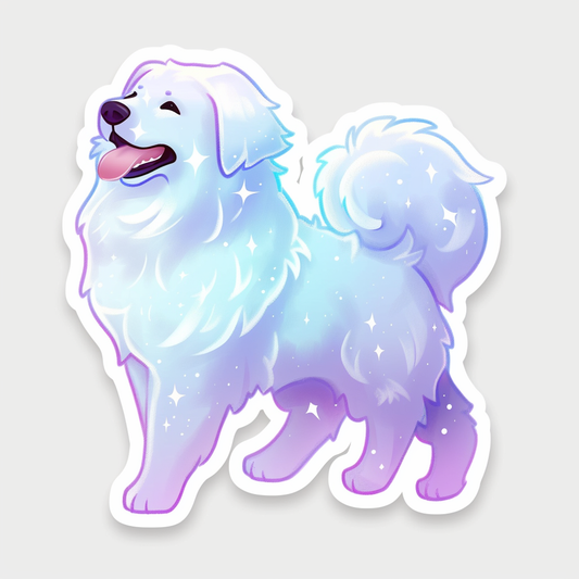 Sticker of Great Pyrenees dog  Vinyl Decal Sticker for Car, Laptop, Tumbler and more # F023681