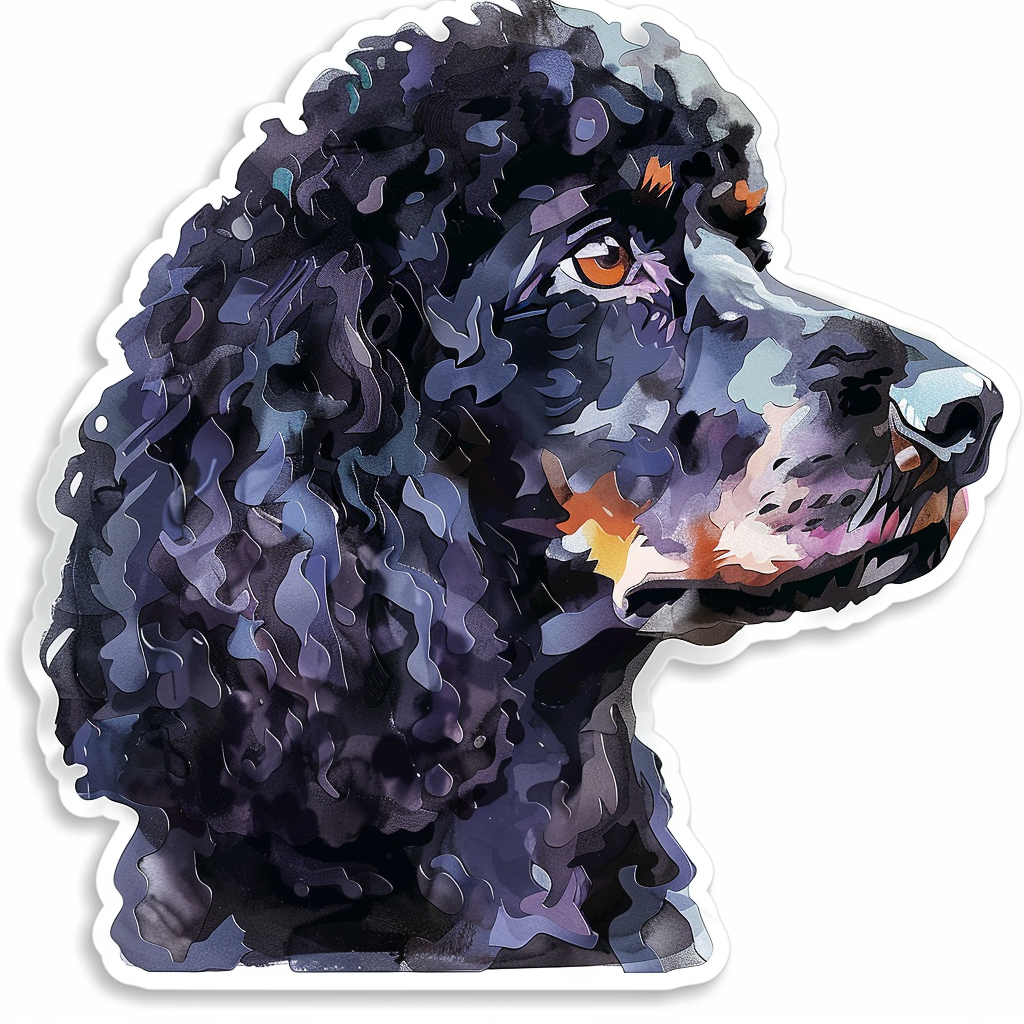 Poodle Dog Vinyl Decal Sticker for Car, Laptop, Tumbler and more # F07450